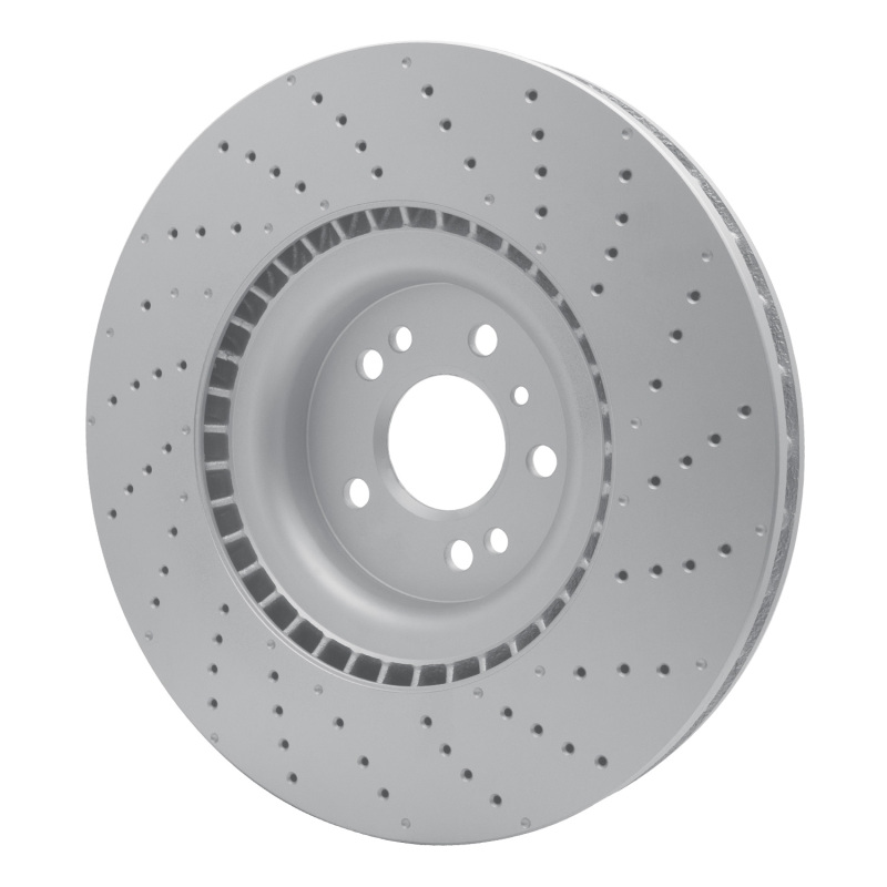 Mercedes-Benz GL550 Brake Rotor (1) - Front - R1 Concepts - GeoSPEC Coated Rotor - Drilled - `12-`19